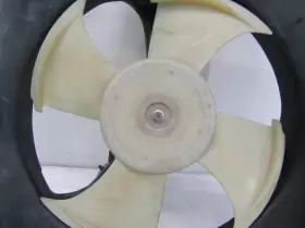 38615p5m000 Honda Condenser Cooling Fan Prelude 1999 2001 Ac Air Condition Motor Blade Shroud Oem #2