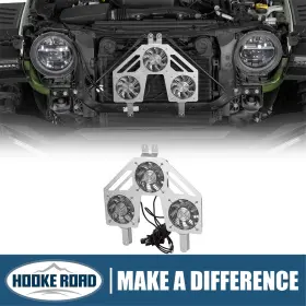 Mmr.30061 Hooke Road Engine Radiator Cooling Fan Fit 18-26 Jeep Wrangler Jl Gladiator Jt