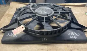 252313k460 Hyundai 674-50190 2006-2009 Sonata 2.4l Radiator Electric Cooling Fan Motor Shroud Assembly Oem #2