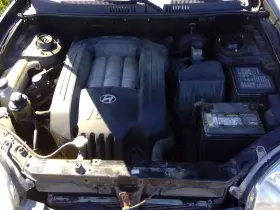 674-59591 Hyundai Radiator Fan Motor Assembly 4 Cylinder Fits 01-06 Santa Fe 4319526 #3