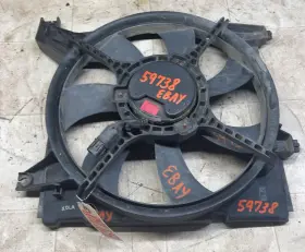 252312d400 Hyundai 674-59738 03-08 Tiburon 2.7l Electric Radiator Cooling Fan Motor Shroud Assembly