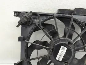 Wszo4 Hyundai Pa66- Gf17 M21 2010-2012 Santa Fe Left Radiator Fan Motor Assembly Black #3