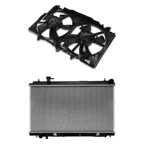 Bndl-909842 Id Select For Nissan 350z 2003-2005 2-pc Engine Cooling Fan Kit Bndl-909842 Id Select For Nissan 350z 2003-2005 2-pc Engine Cooling Fan Kit