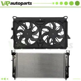 Ig837550co Ignition Engine Radiator And Cooling Fan Kit For Chevrolet Suburban 2500 Silverado 1500