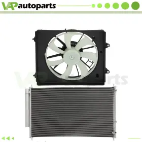Ig837638co Ignition Ac Condenser And Cooling Fan Assembly For 2011 2012 2013-2017 Honda Odyssey