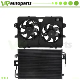 Ig837662co Ignition Engine Ac Condenser And Cooling Fan Assembly For Ford Escape Mercury Mariner