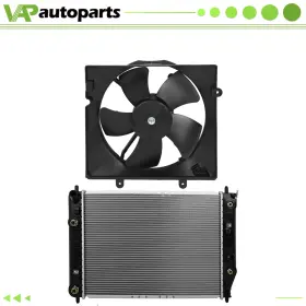 Ig844124co Ignition Engine Radiator And Cooling Fan Kit For 2002-2005 Kia Sedona