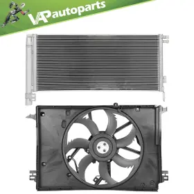 Ig848243co Ignition A/c Condenser And Radiator Cooling Fan Assembly For 2019 2020-2021 Toyota Rav4