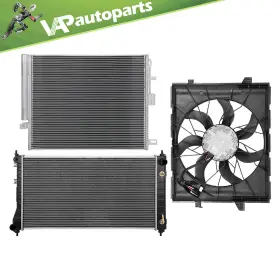 Ig848343co Ignition Cooling Fan And Radiator Condenser Assembly For 2015 2016-2020 Dodge Durango