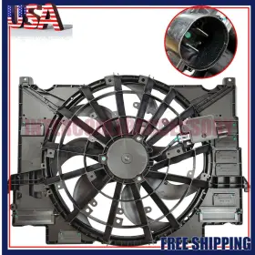T2h20465 Intercooleraccessory Radiator Cooling Fan Assembly With Shroud For Jaguar Xe 2017-2019 Xf 2.0l 3.0l