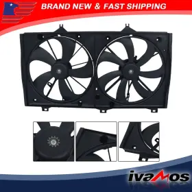 Iatv42910v Ivamos 621411 Radiator Cooling Dual Fan Fit For Toyota Venza 2009-2015 Camry 2010-2011 Iatv42910v Ivamos 621411 Radiator Cooling Dual Fan Fit For Toyota Venza 2009-2015 Camry 2010-2011