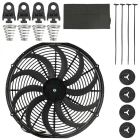 Sru-push16c-160w Jadode Radiator Cooling Fan 16 Inch 160w 12v Prevents Engine Bay Overheating Issues Sru-push16c-160w Jadode Radiator Cooling Fan 16 Inch 160w 12v Prevents Engine Bay Overheating Issues