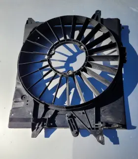 2w93-8c607-bj Jaguar 2004 2005 2006 2007 2008 Xj8 Xj8l Vanden Plas Fan Shroud 2w93-8c607