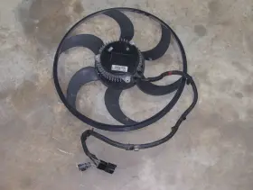 8x2319e893ac Jaguar Oem 2009 Xf Radiator Cooling Fan Blade And Wire Connect