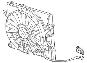 C2d52869 Jaguar Genuine Fan Assembly
