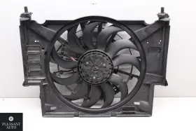 Gx738c607de Jaguar 17 2017 X760 Xe 2.0 Engine Radiator Cooling Fan Motor Shroud Oem 103023c #3