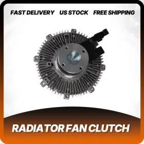 Tk0027 Jcing-carbon Electric Cooling Fan Clutch Fit For Nissan Armada Titan Xd Infiniti Qx56 2011-13