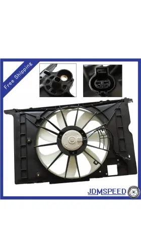 11608752 Jdmspeed Radiator Cooling Fan For 2009-2013 Toyota Corolla/matrix 2009 2010 Pontiac Vibe