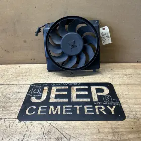 52028337ab Jeep 97-01 Cherokee Xj 4.0l Electric Cooling Fan Assembly 10 Blade Flaw As-is
