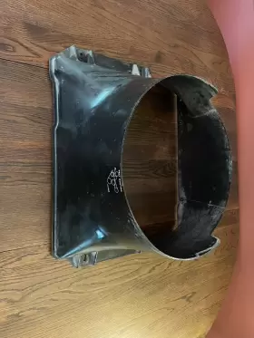 52040239 Jeep Yj Fan Shroud 4 Cylinder 2.5 Radiator Cooling Wrangler 87-95 / Oem Factory #2