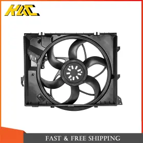 621196 Kac Radiator Cooling Fan For Bmw 328i Xdrive 3.0l 2009-13 And 325i All Engines 2006