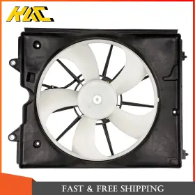 Adv604255 Kac Radiator Cooling Fan Left 621510 For Honda Odyssey 2011 2012 2013-2017 3.5l V6