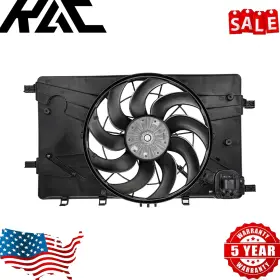 Aup611291 Kac Radiator Cooling Fan For Buick Verano 2012 2013-17 Chevy Cruze 2011-2015 620658