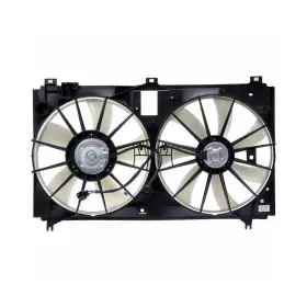 Alx-pau-rb-620-582-cl360a50 Karparts360 For Lexus Gs350 2007-2011 Radiator Fan Plastic Brushed Motor Type Black
