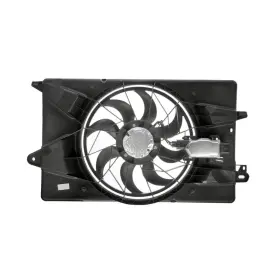 Alx-pau-rb-621-114-cl360a51 Karparts360 For Jeep Cherokee 2014-2020 Radiator Fan Plastic Brushed Motor Black Shroud
