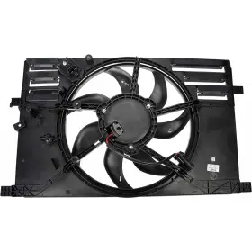 Alx-pau-rb-621-577-cl360a52 Karparts360 For Fiat 500x 2016-2018 Radiator Fan Plastic Blade 1-connector Electrical