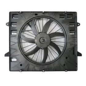 Clx-m0-335-55091-133-cl360a52 Karparts360 For Gmc Acadia 2007-2016 Radiator Fan Assembly 3.6l Single Heavy Duty