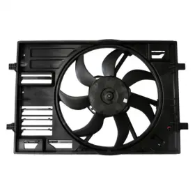 Clx-m0-341-55013-133-cl360a52 Karparts360 For Volkswagen Golf 2015 16 17 18 2019 Dual Radiator And Condenser Fan Vw3115120