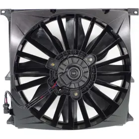 Clx-m0-611440-cl360a55 Karparts360 For Bmw 318i/318is/318ti Cooling Fan Assembly A/c Condenser 1996-1999 E36