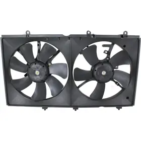 Clx-m0-usa-m160930-cl360a70 Karparts360 For Mitsubishi Lancer Radiator Fan 2003-2007 Dual Type 2.0l Engine Mi3115119