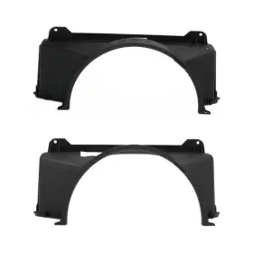 Gm3110134 Karparts360 For Gmc Sierra 1500 1999-2004 Fan Shrouds Upper&lower Pair Fits Radiator
