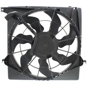 Hy3012108 Karparts360 For Hyundai Santa Fe Sport 2017 2018 Radiator Cooling Fan 2.0l With Turbo