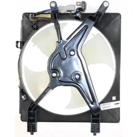 Klx-ksi-5532782-cl360a50 Karparts360 For Honda Civic 2001-2005 A/c Condenser Fan Assembly Single Motor And Shroud