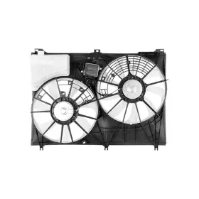 Klx-ksi-7167784-cl360a50 Karparts360 For Toyota Highlander 2014-2019 Dual Radiator And Condenser Fan With Module