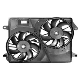 Llx-ch3115184-cl360a71 Karparts360 For Dodge Charger 2010 Dual Radiator And Condenser Fan Standard Duty Ch3115184