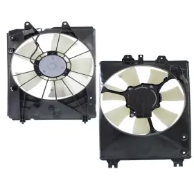 Plx-m0-327-55013-102-cl360a50 Karparts360 For Acura Mdx 2007 2008 2009 A/c Radiator Fan Driver And Passenger Side Pair
