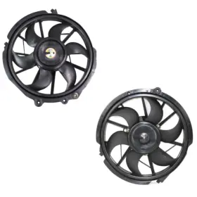 Plx-m0-usa-f160919-cl360a70 Karparts360 For Ford Taurus 1996-2007 Radiator Fan Driver And Passenger Side Pair Single
