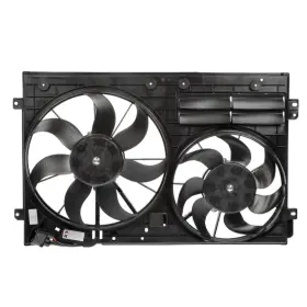 Rlx-wop-620805-cl360a61 Karparts360 For Volkswagen Passat 2006-2010 Radiator Fan Plastic Brushed Motor Black Shroud