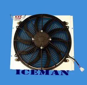 Kks259fs-16 Kks Motor Sports Radiator Shroud &16 Inch Fan For 65-66 Ford Mustang 60-65 Falcon Mercury Comet V8
