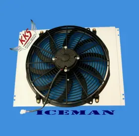 Kks339fs Kks Motor Sports Kks339 Radiator Fan Shroud And 16 Inch For 1969-73 Ford Maverick Fairlane Mustang
