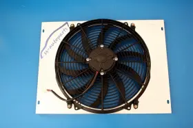 Kks526fs-16 Kks Motor Sports Shroud And 16 Inch Fan For 1970 71 72 Dodge Dart Plymouth Duster Valiant 5.2l 5.6l V8