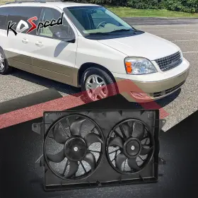 Ko78538s Ko Speed Open-box Radiator Cooling Fan Assembly For 04-07 Ford Freestar/mercury Monterey