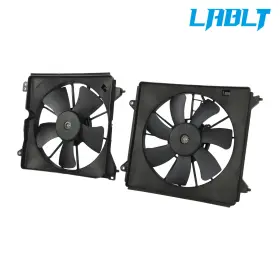 Om438534oc Lablt For 2013-2017 Honda Accord Ac Radiator Cooling Fan With Blade Motor And Shroud Set