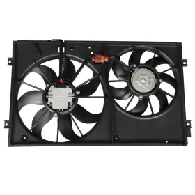 Law58104 Labwork Radiator Cooling Dual Fan Assembly For Vw Jetta Passat Beetle Rabbit