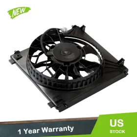 Pc2794500 Labworkauto Left Side Engine Radiator Cooling Fan With Shroud For Tesla S 2012-2018 2019 2020