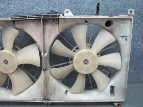 16363-46050 Lexus 98-05 Gs400 Gs300 Engine Radiator Cooling Dual Fan Motor W Shroud Oem #3